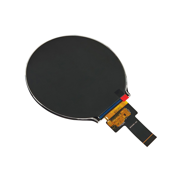 4 Inch Round TFT LCD Display, 720×720 Resolution, 1500 Nits High Brightness, HDMI Driver Board Option