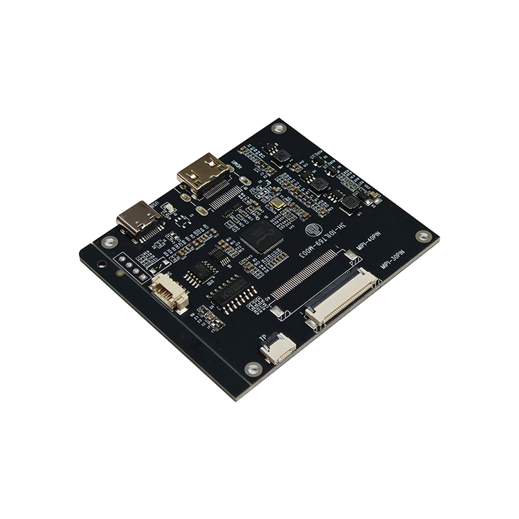 4 Inch Round TFT LCD Display, 720×720 Resolution, 1500 Nits High Brightness, HDMI Driver Board Option